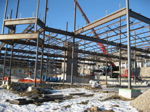 framework for new building